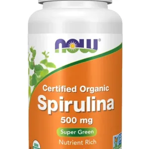 Spirulina, Organic 500mg 100 Tablets